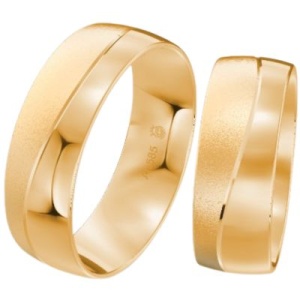 Schlichte Eheringe in Rosé- statt Weißgold