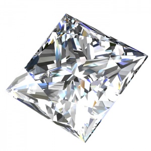 Brillant im Prinzess-Schliff