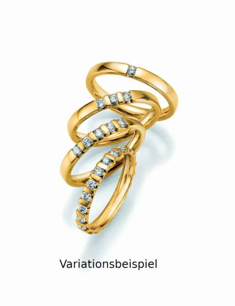 Memoire Ring Gelbgold 585 Brillant 05-20010
