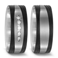 Trauringe Carbon Brillant Titan Factory 52481 Trauringe Carbon Brillant Titan Factory 52481