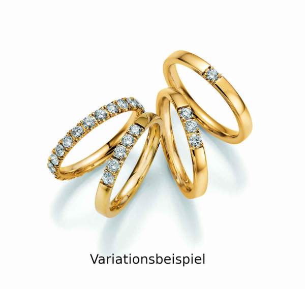 Memoire Ring Gelbgold 585 Brillant 05-20050