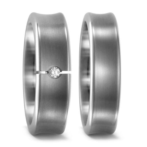 Trauringe Brillant Titan Factory 51562