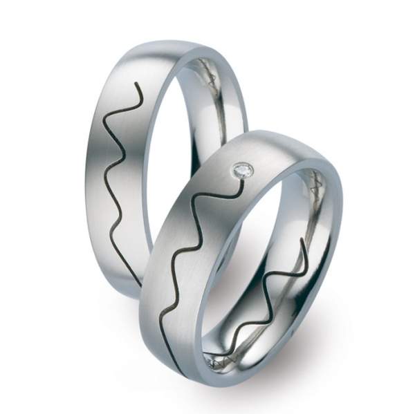 Trauringe Brillant Titan Factory 51870