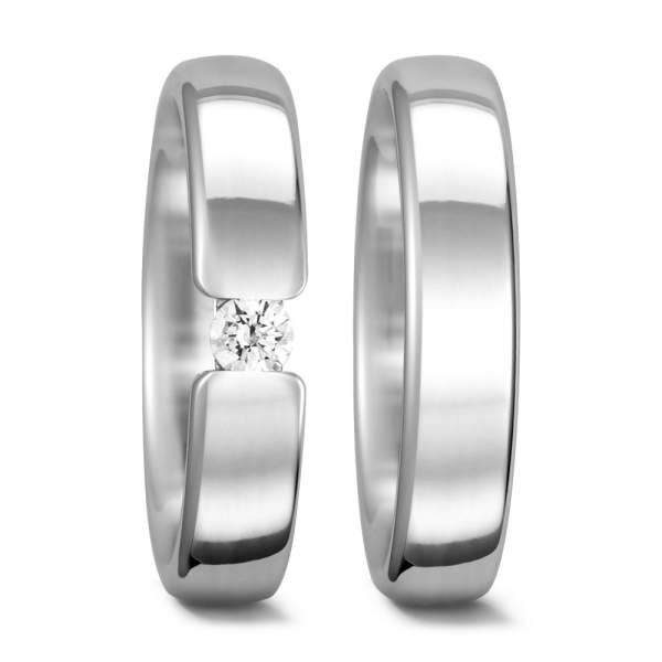 Trauringe Platin Brillant Weidner 61082