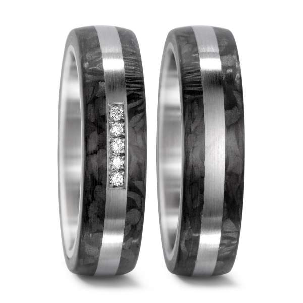 Bild-Trauringe-Stahl+Carbon-0,05ct-545710