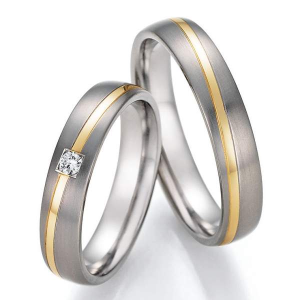 Trauringe Titan Gold Starlight 78/10110