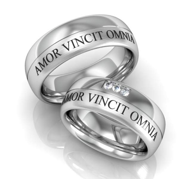 Verlobungsringe Silber Brillanten ID162