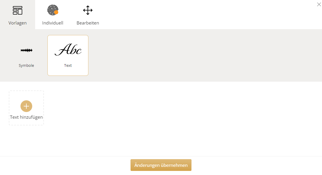 Schriften im Gravur-Konfigurator