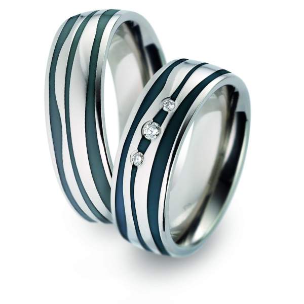 Trauringe Keramik Brillanten Titan Factory 56195_S