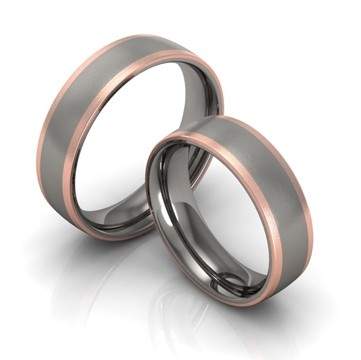 Trauringe Titan Gold 78/80080