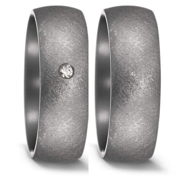 Trauringe Tantal Brillant TeNo 59648