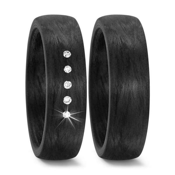 Trauringe Carbon Brillanten Titan Factory 59281_5