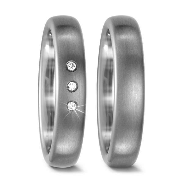 Trauringe Brillant Titan Factory 52438
