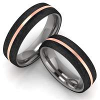 Ringe Carbon Titan Rotgold TS12593 Ringe Carbon Titan Rotgold TS12593