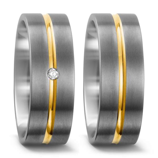 Trauringe Gelbgold Brillanten Titan Factory 51302_8