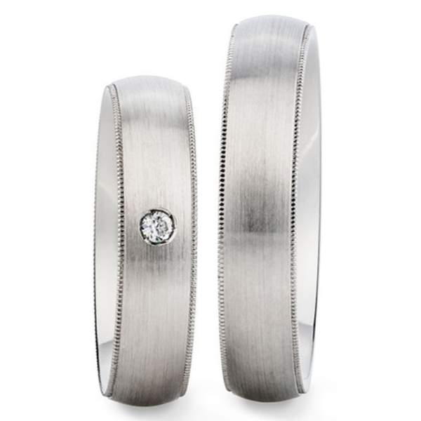 Verlobungsringe Silber Brillant Vintage 928531