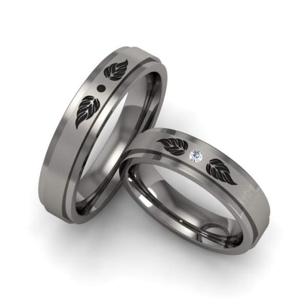 Verlobungsringe Titan Brillant ID1009