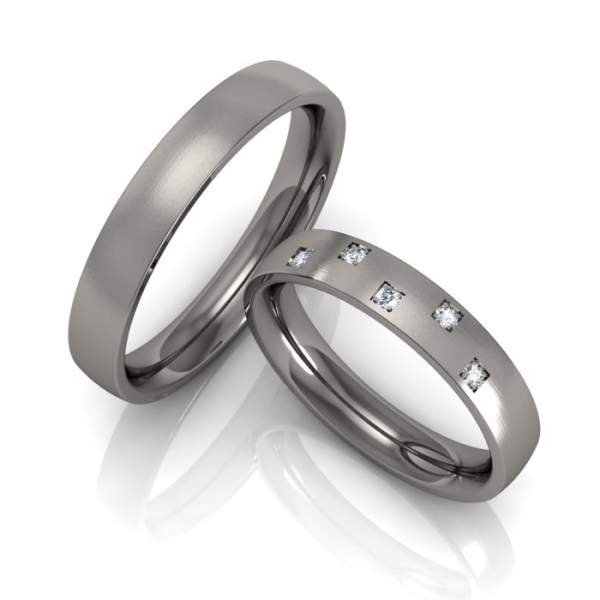 Verlobungsringe Titan Brillanten ID260