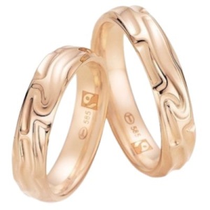 Fairtrade-Ringe in Rotgold