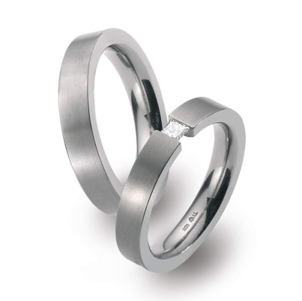 Trauringe Brillant Titan Factory 50954