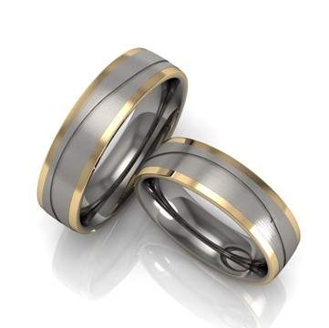 Trauringe Titan Gold 78/80020