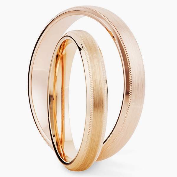 Trauringe Rotgold 417203