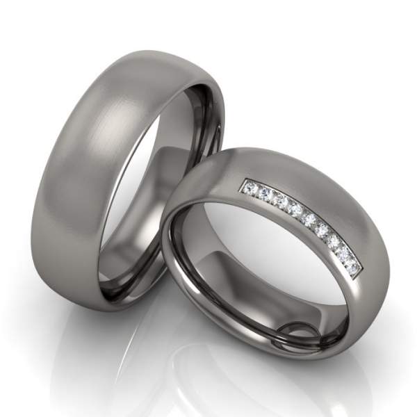 Trauringe Titan Brillanten ID262