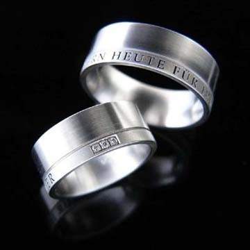 Trauringe Titan Brillanten ID26