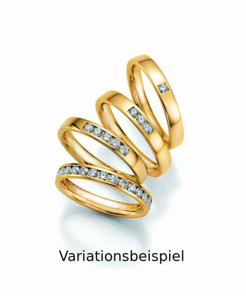 Memoire Ring Gelbgold 585 Brillant 05-20110