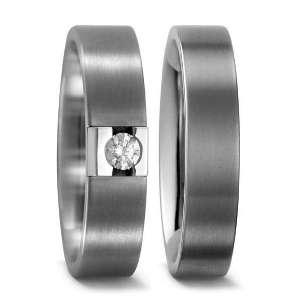 Trauringe Brillant Titan Factory 51666