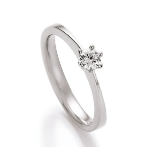 Antragsring in Silber mit Steinbesatz