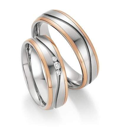 Trauringe Steel Gold Sensation Brillant 88-60170