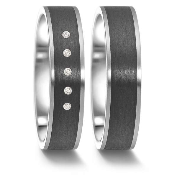Bild-Trauringe-Stahl+Carbon-0,04ct-585321