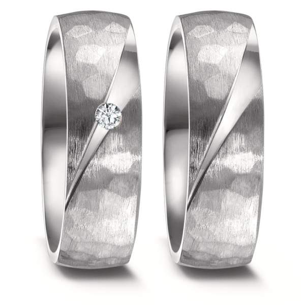 Trauringe Brillant Titan Factory 52448