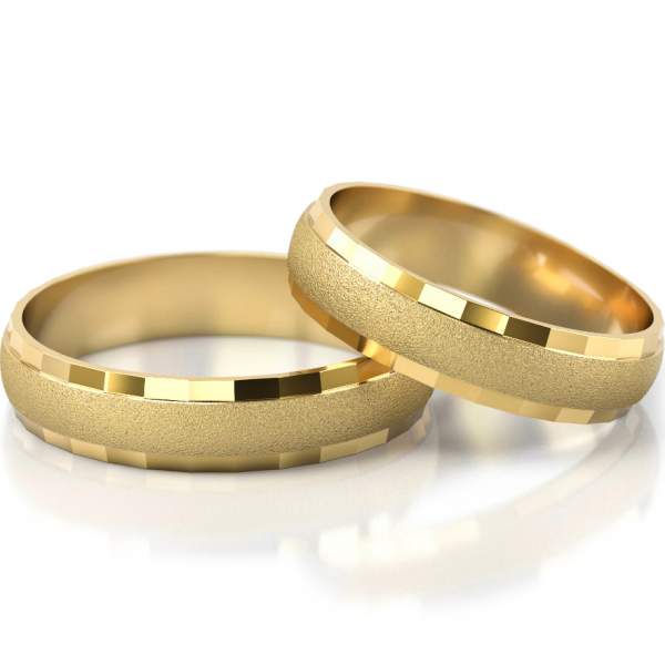 Trauringe Gelbgold (333) ohne Steine