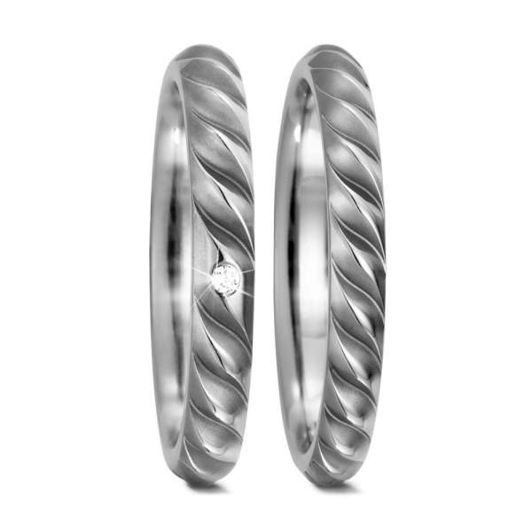 Trauringe Brillant Titan Factory 52499