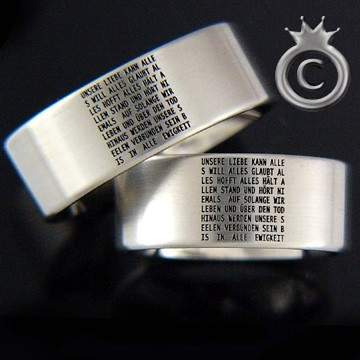 Verlobungsringe Edelstahl ID232