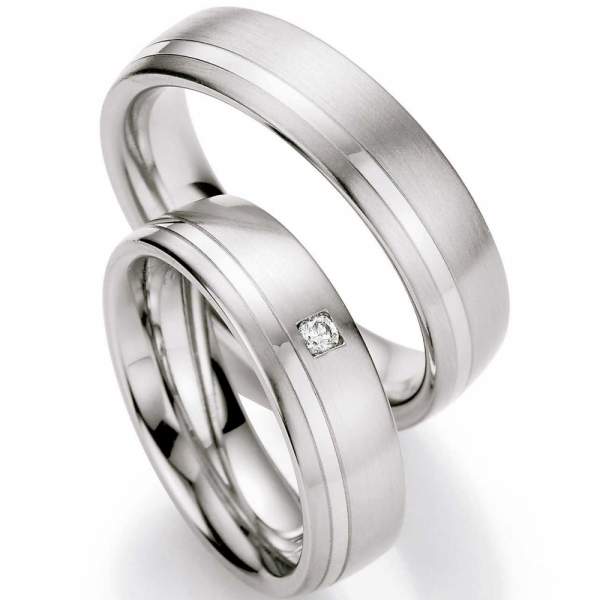 Verlobungsringe Steel Brillant 88/01230