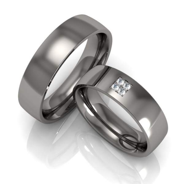 Verlobungsringe Titan Brillanten ID259