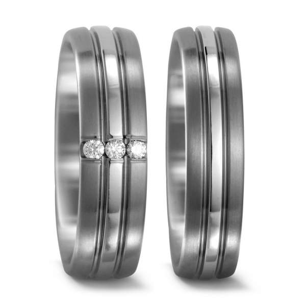 Trauringe Brillant Titan Factory 51714_w