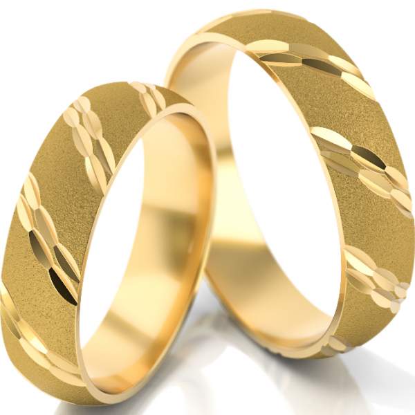 Trauringe Gelbgold (333) ohne Steine