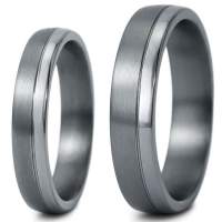 Tantal Partnerringe ohne Stein Tantal Partnerringe ohne Stein