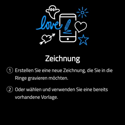 Zeichnung per App gravieren