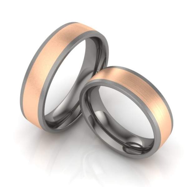 Trauringe Titan Gold ID343