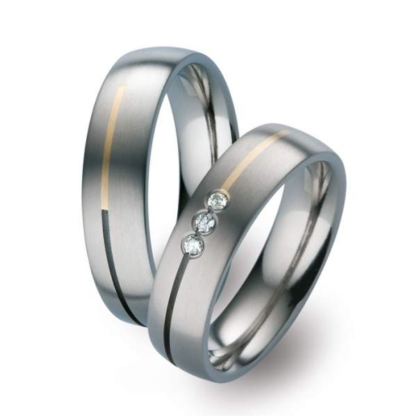 Trauringe Gelbgold Brillanten Titan Factory 51792