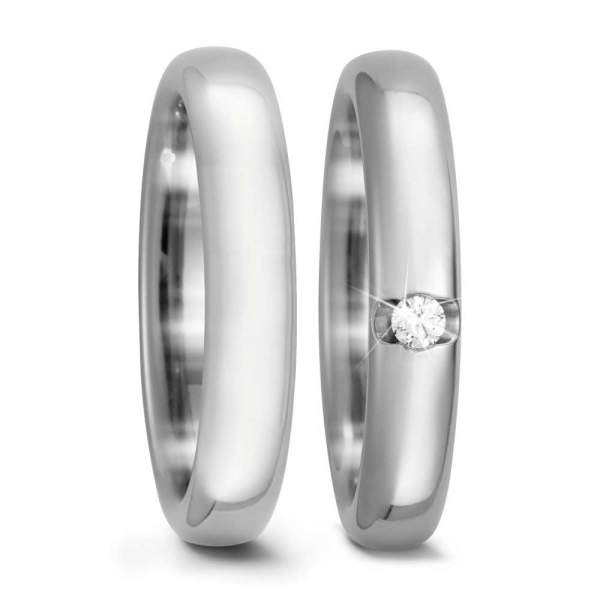 Trauringe Brillant Titan Factory 52435