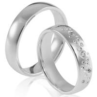 Faszinierende Hochzeitsringe aus Palladium wahlweise mit 500 oder 950 Palladium Faszinierende Hochzeitsringe aus Palladium wahlweise mit 500 oder 950 Palladium