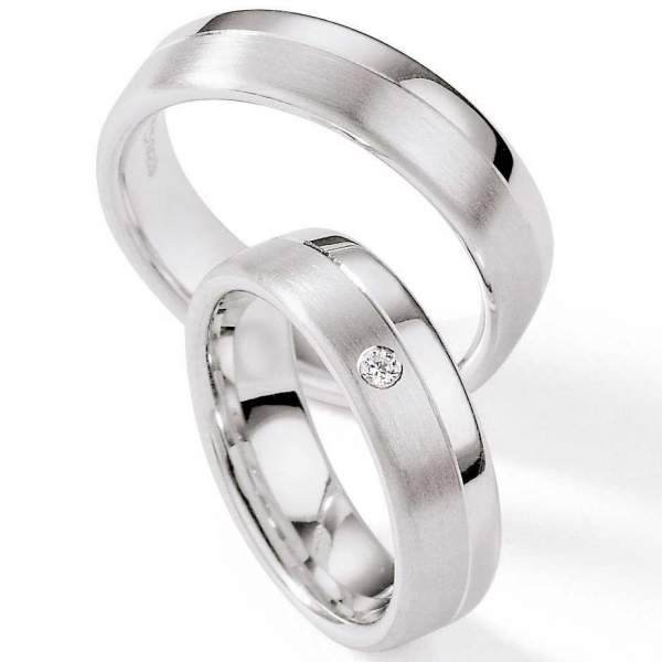 Verlobungsringe Silber Brillant 55/01100
