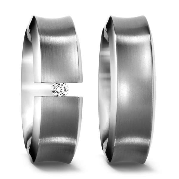 Trauringe Brillant Titan Factory 51102