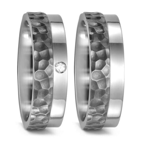 Trauringe Brillant Titan Factory 52445